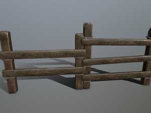 woods and ropes 3D Model