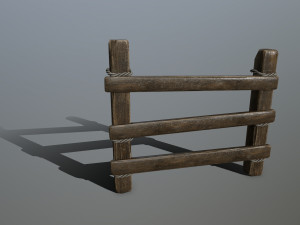 woods and ropes 3D Model