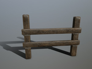 woods and ropes 3D Model