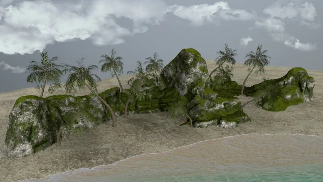 rocks 3D Model .c4d .max .obj .3ds .fbx .stl .blend 