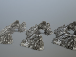 rocks 3D-Modell