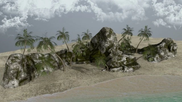 rocks 3D Model .c4d .max .obj .3ds .fbx .stl .blend 