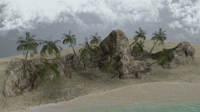 rocks Model 3D .c4d .max .obj .3ds .fbx .stl .blend 