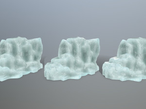 ice rocks 3D Model