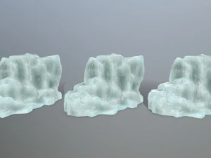 ice rocks 3D Model
