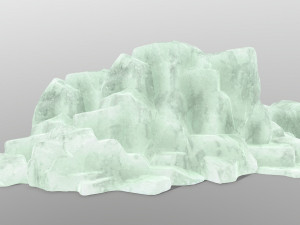 ice rocks 3Dモデル