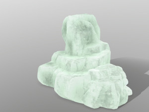 ice rocks 3D Модель