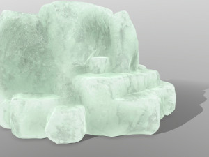 ice rocks 3D Модель