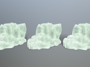 ice rocks 3D Модель