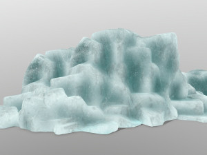 ice rocks Modello 3D