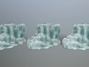 ice rocks 3D Model