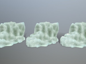 ice rocks 3D Model