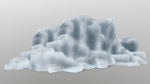 ice rocks Modèle 3D .c4d .max .obj .3ds .fbx .stl .blend 