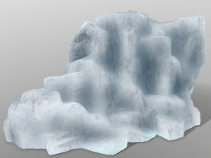 ice rocks Modèle 3D