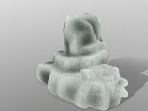 ice rocks 3D 모델