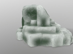 ice rocks 3D 모델