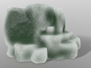 ice rocks 3D 모델