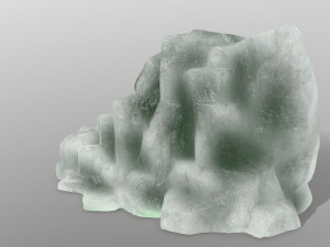 ice rocks 3D 모델