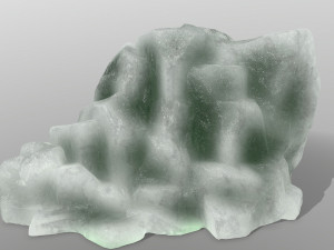 ice rocks 3D 모델