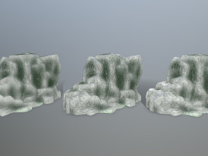 ice rocks 3D 모델