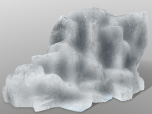 ice rocks 3D-Modell