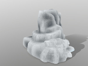 ice rocks 3D-Modell