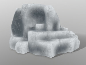 ice rocks 3D-Modell
