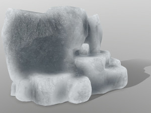 ice rocks 3D-Modell