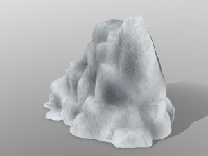 ice rocks 3D-Modell