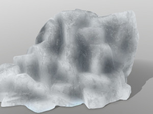 ice rocks 3D-Modell