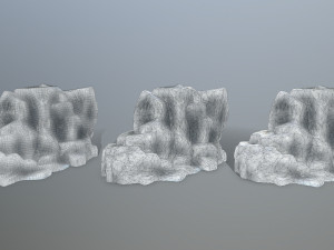 ice rocks 3D-Modell