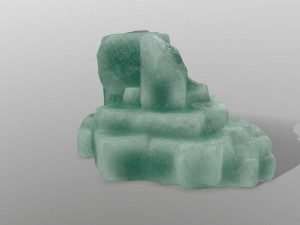 ice rocks Model 3D