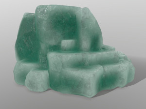 ice rocks Model 3D