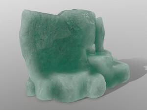 ice rocks Model 3D