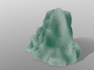 ice rocks Model 3D