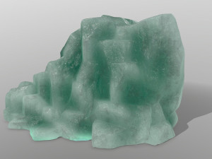 ice rocks Model 3D