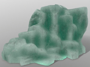 ice rocks Model 3D