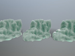 ice rocks Model 3D