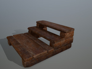 woodandropeset Modelo 3D