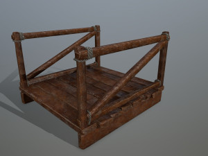 woodandropeset Modelo 3D