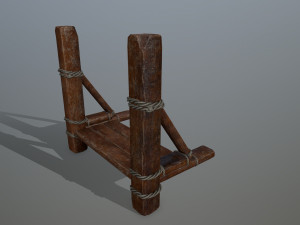 woodandropeset Modelo 3D