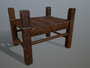 woodandropeset Modelo 3D