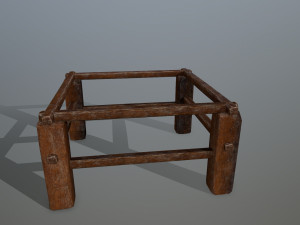 woodandropeset Modelo 3D