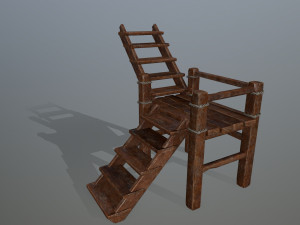 woodandropeset Modelo 3D