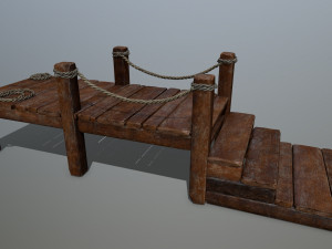 woodandropeset Modelo 3D