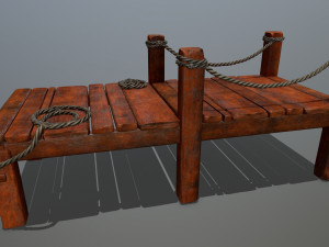 woodandropeset Modello 3D