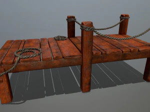 woodandropeset 3D Model