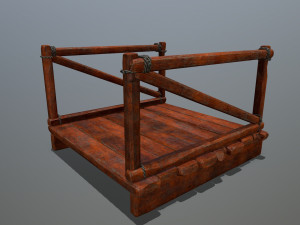 woodandropeset Modello 3D