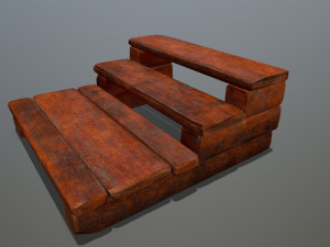 woodandropeset Modello 3D