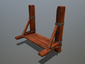 woodandropeset Modello 3D